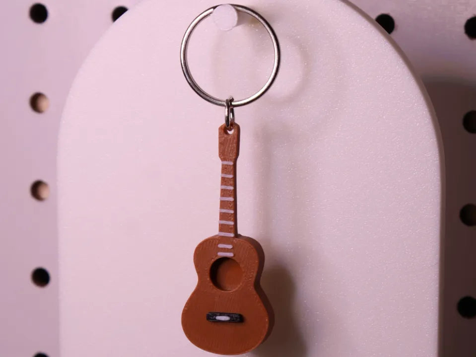 Porte-clés Guitare Acoustique – modèle 2 - Music Print