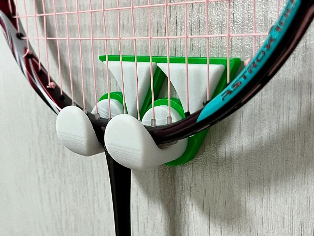 Crochet pour raquette de badminton — Logo Yonex - Sport Print