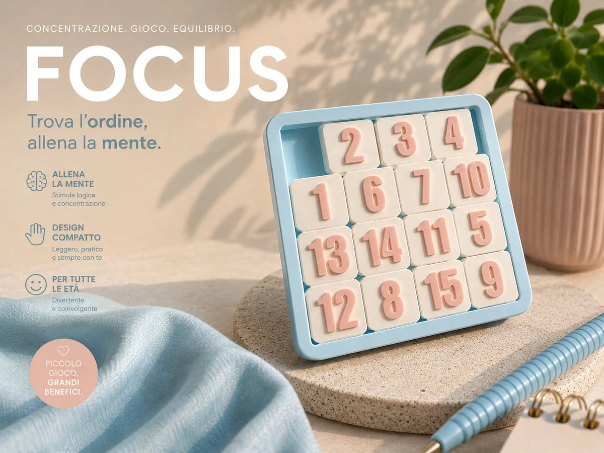 Focus – Puzzle Coulissant - Jeux Print