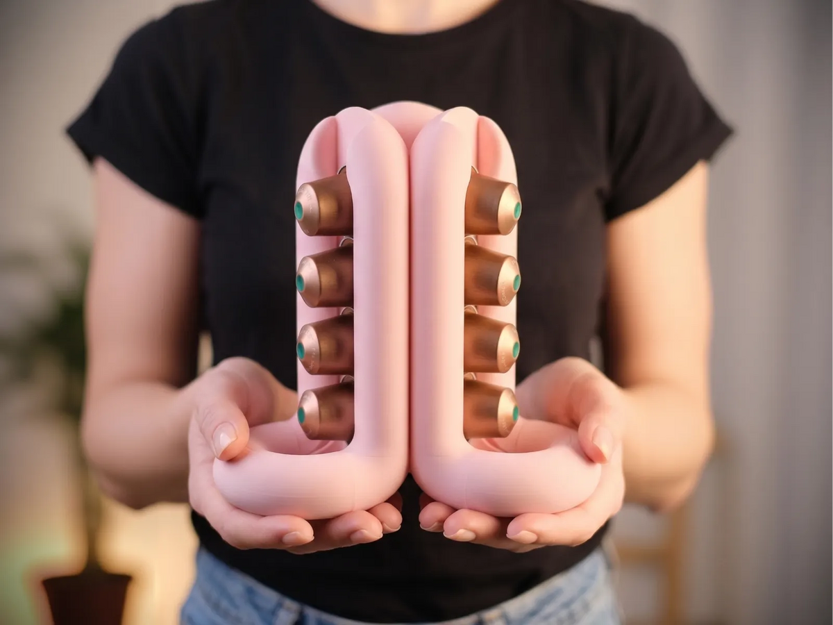 Support de capsules de café esthétique Wibble. Trois voies - Cuisine Print