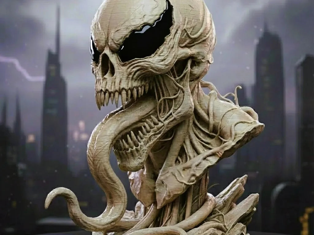 Venom (Marvel) - Collection de Bustes Crânes - Figurine Print