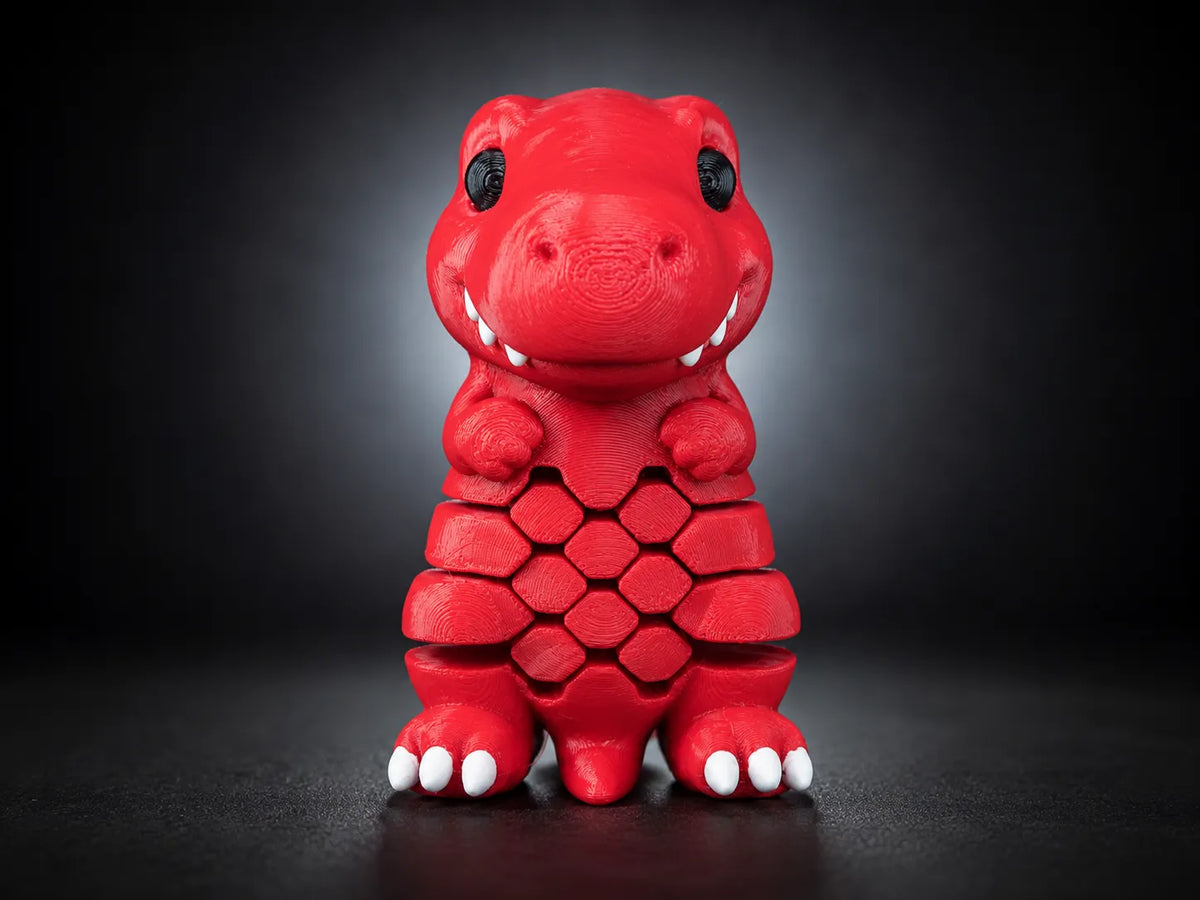 T-Rex Joueur Flexible Sensoriel - Maquette Print