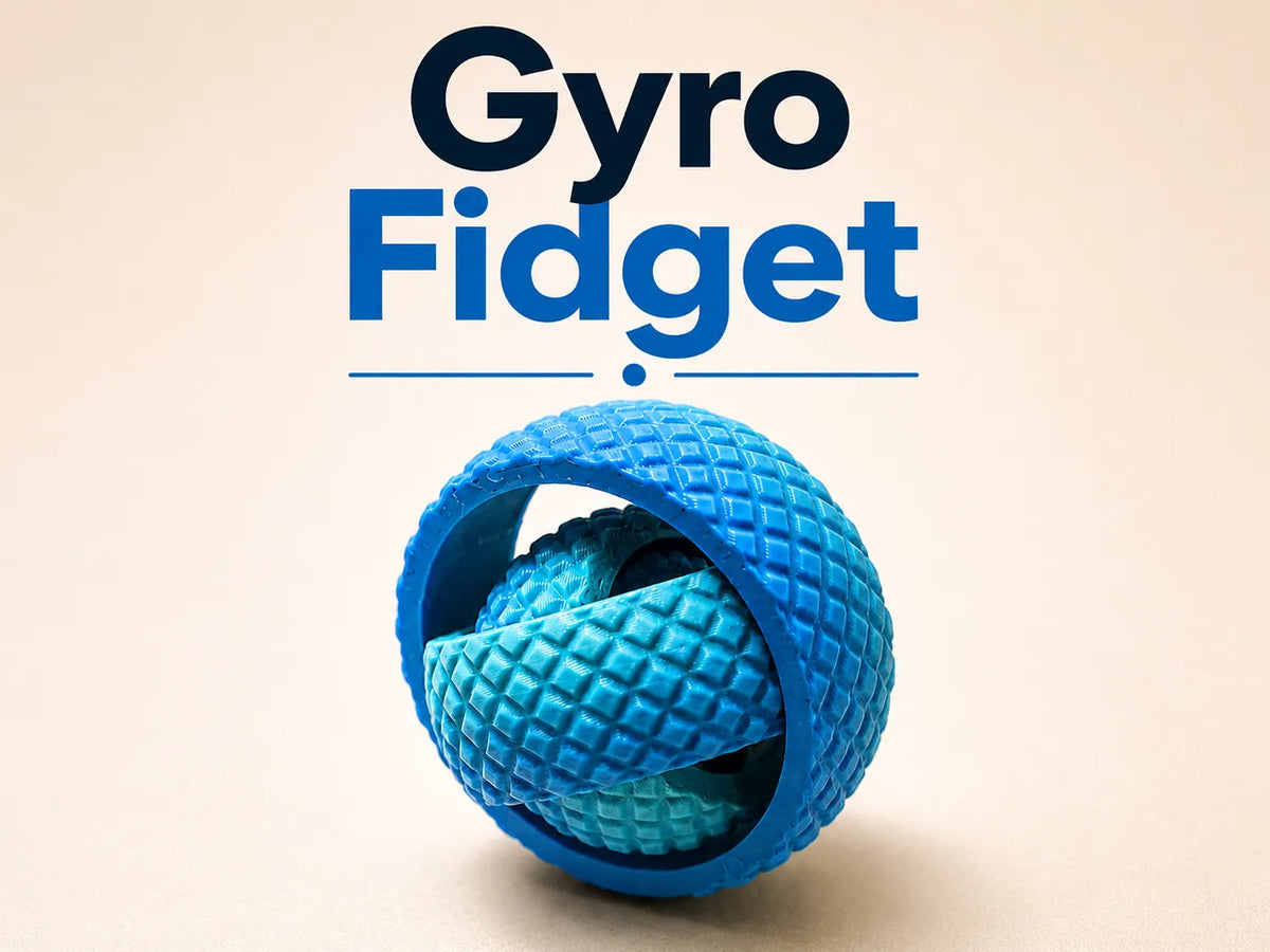 Gyro à 4 anneaux – modèle 2 - Bijoux Print