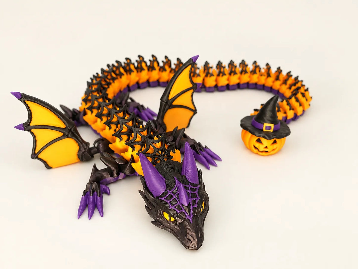 Dragon articulé sur le thème d'Halloween - Figurine Print
