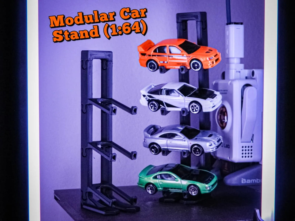 Support modulaire pour voiture moulée sous pression échelle 1:64 - Auto Print