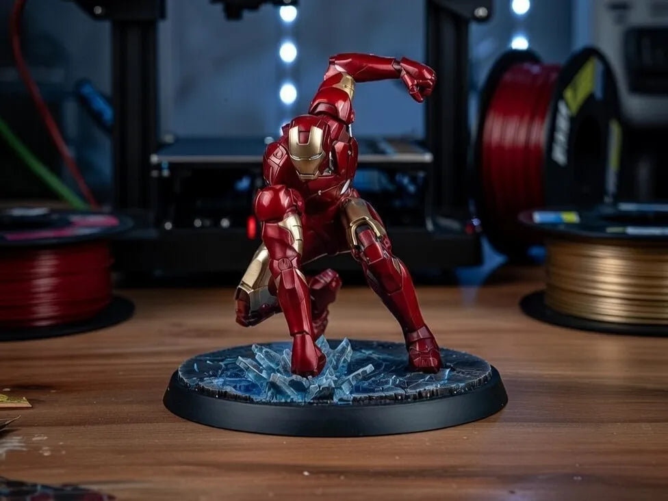 Iron Man - Support de figurine Marvel - Geek Print