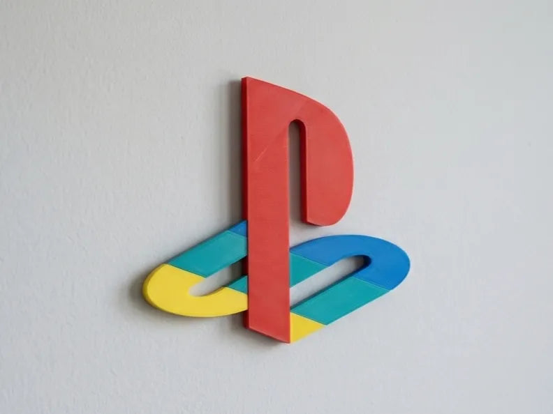 Grand Logo Playstation pour Mur & Panneau Acoustique - Geek Print