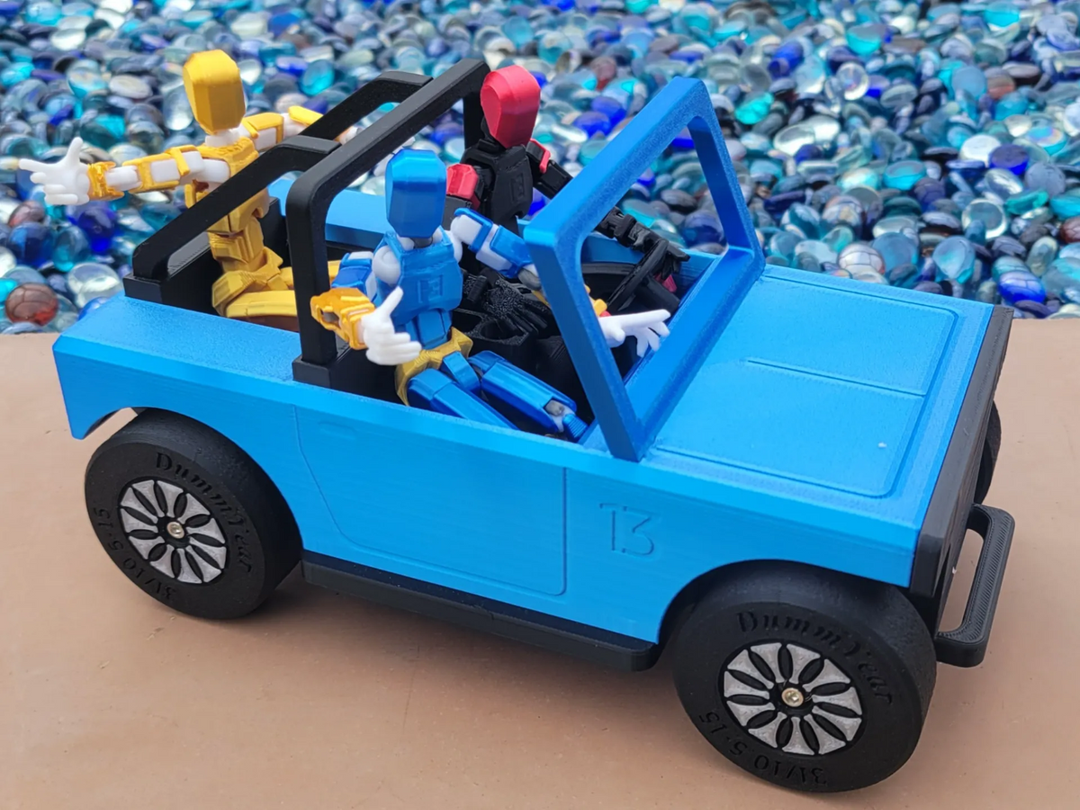 Jeep factice - Auto Print