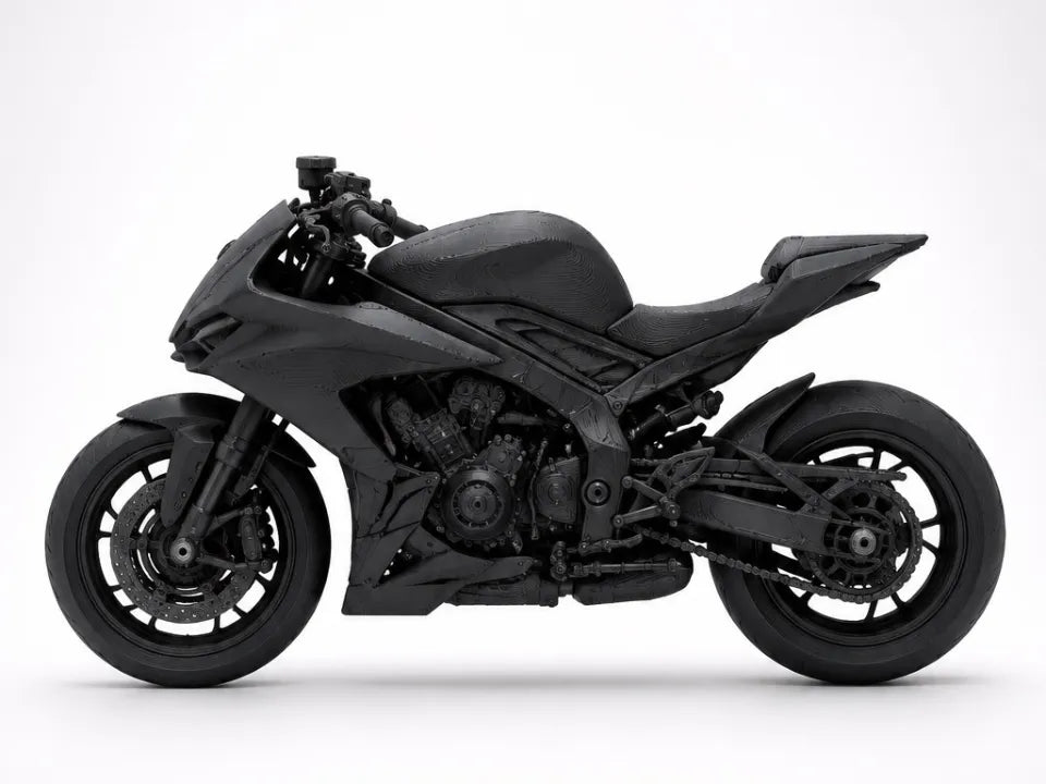 Moto Supersport - Vélo Print