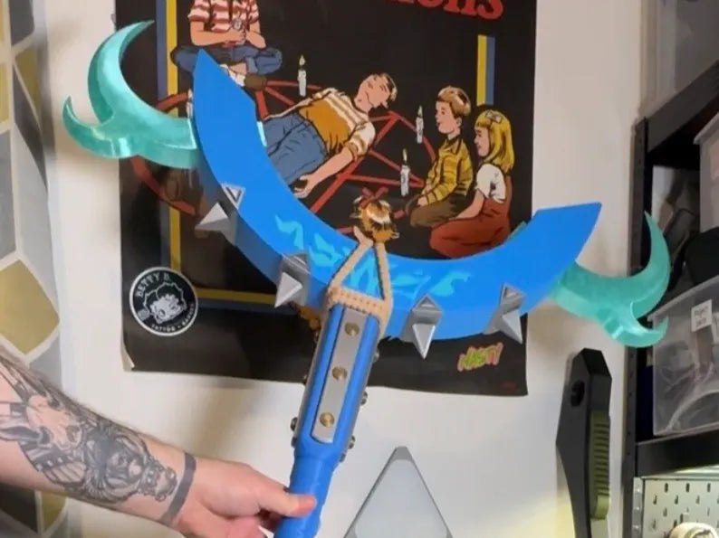 Bâton de Zanka de l'anime Gachiakuta - Cosplay Print