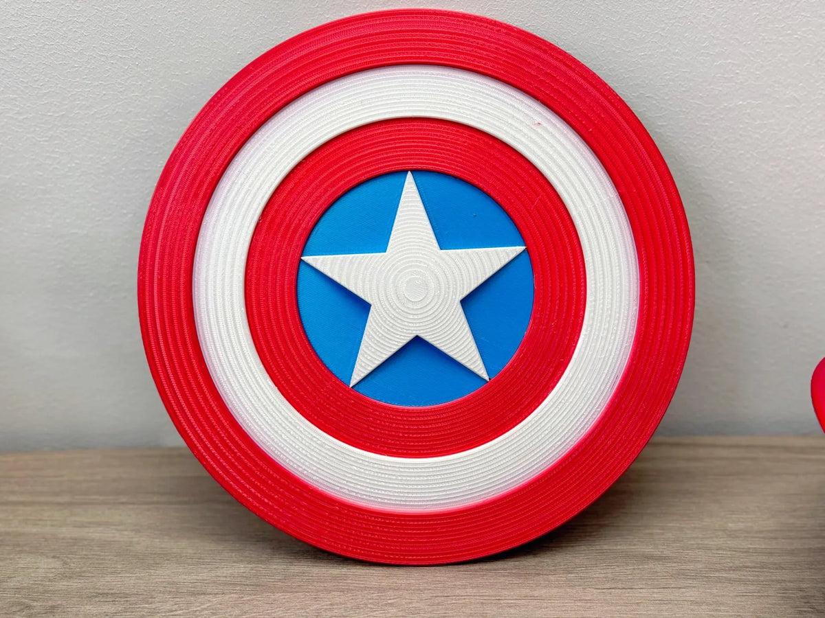 Bouclier de Captain America (taille extrême, maniable) - Geek Print