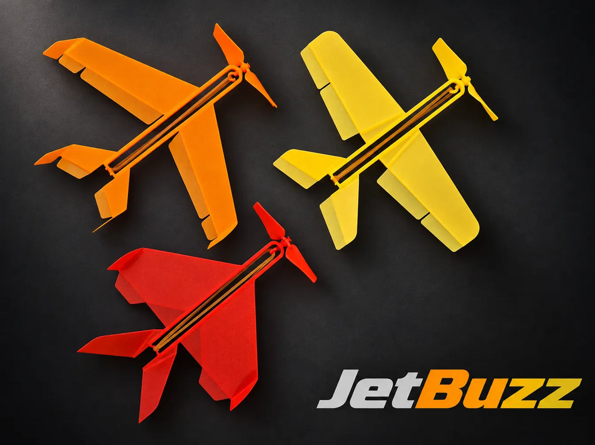 Série d'avions à ressort "JetBuzz" - Maquette Print