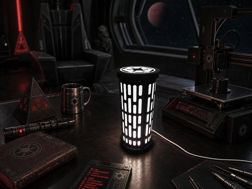 Lampe murale Étoile de la mort Star Wars - Lumière Print