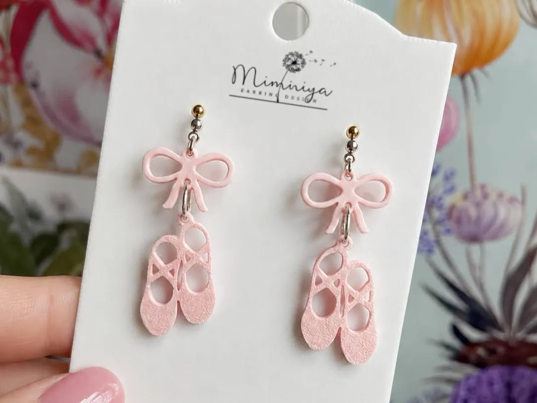 Boucles d'oreilles ballerines - Bijoux Print