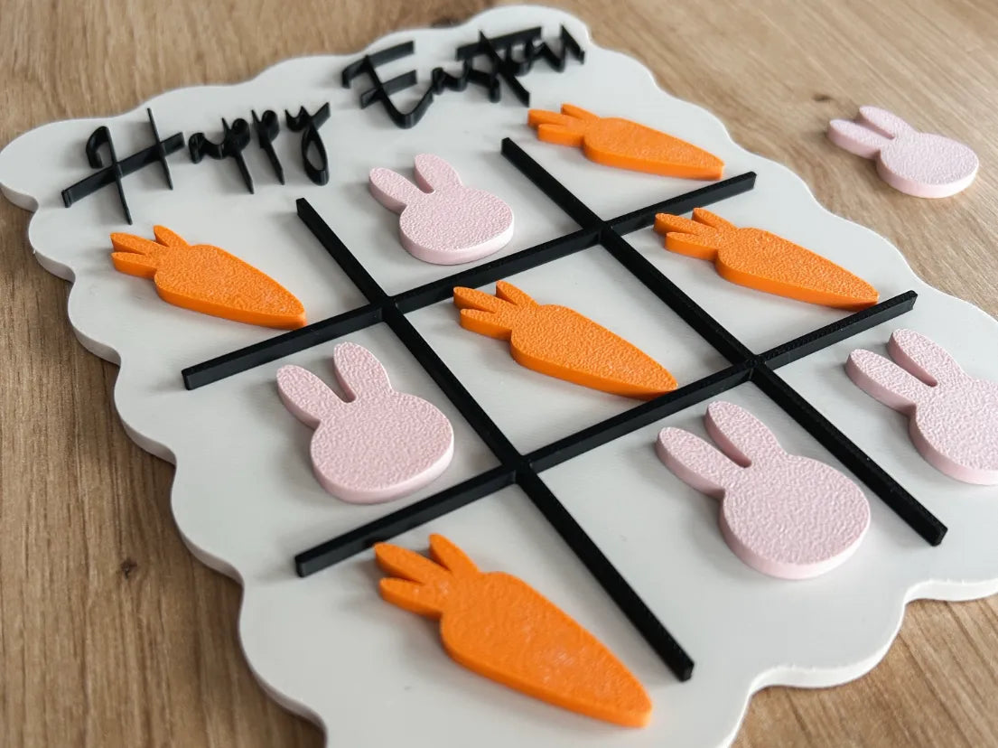 Morpion de Pâques Jeu de Pâques - Jeux Print