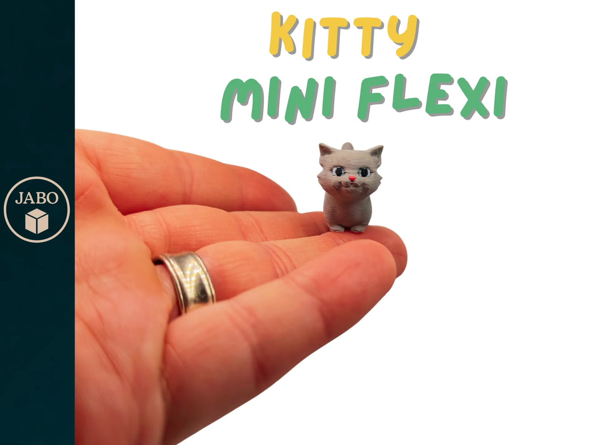 Chat Mini Flexi - Figurine Print