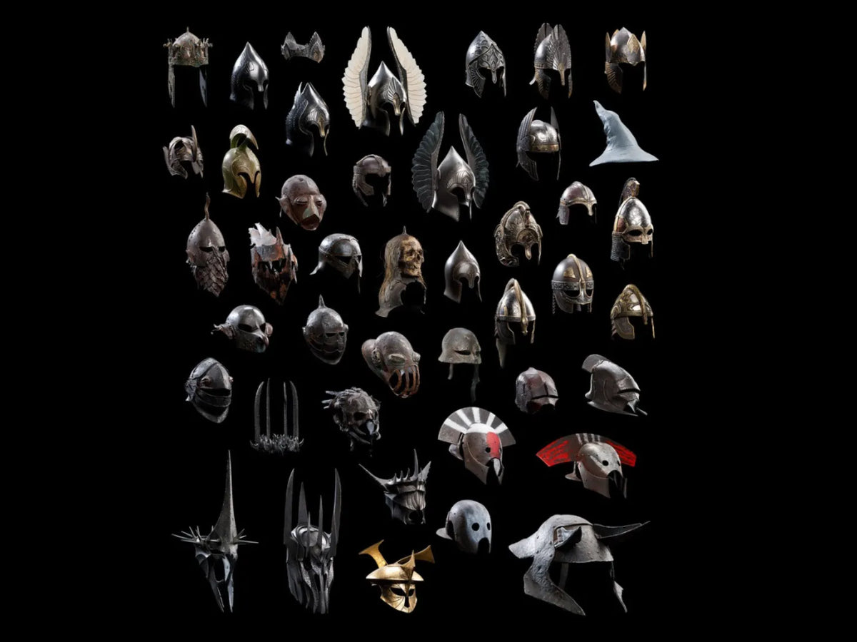 Casques du Monde (Le Seigneur des Anneaux - SDA) - Geek Print