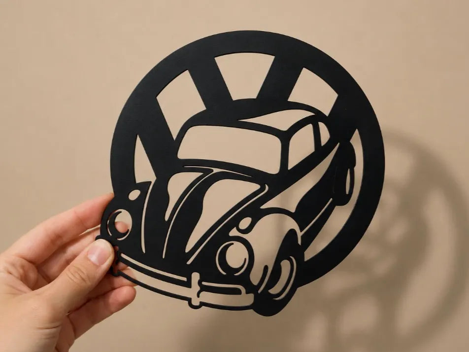 Art Mural Coccinelle Classique – Décoration Voiture Rétro - Auto Print