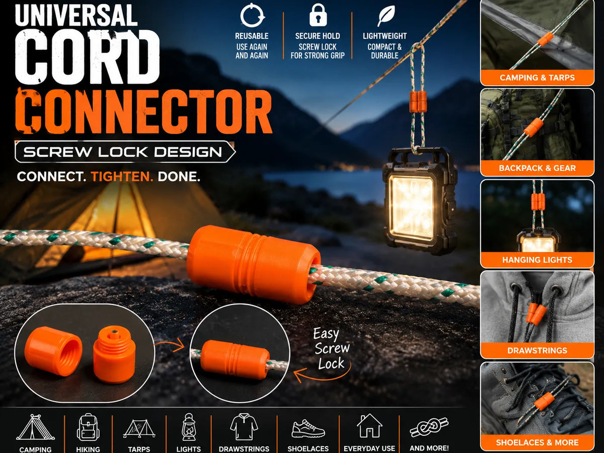 Verrou à vis universel pour cordon - Outdoor Print