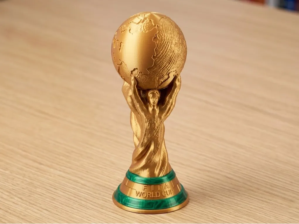 Trophée de la Coupe du Monde de la FIFA - Échelle 1:3 - Sport Print