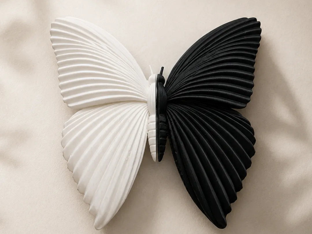 Papillon Yin & Yang - Art Print