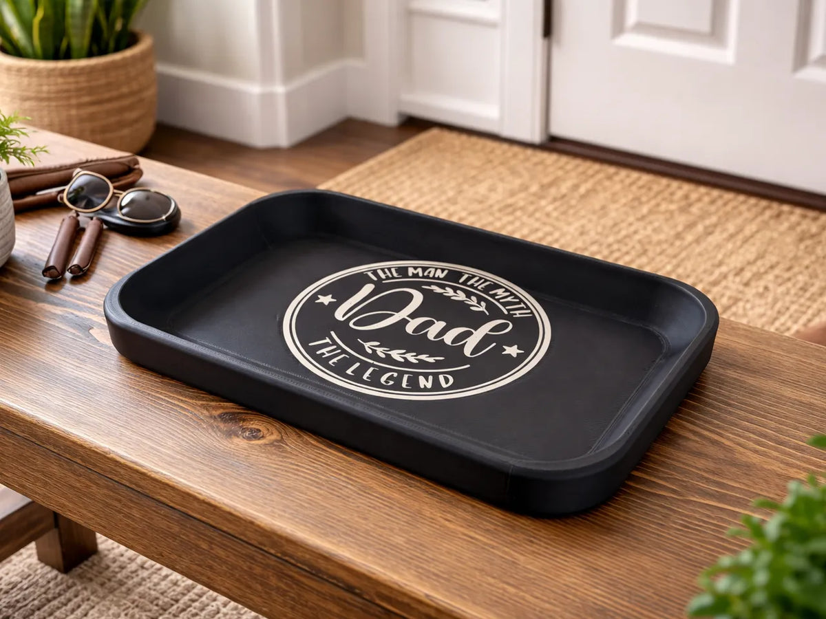 Plateau à clés Cadeau pour papa - Cadeau Print
