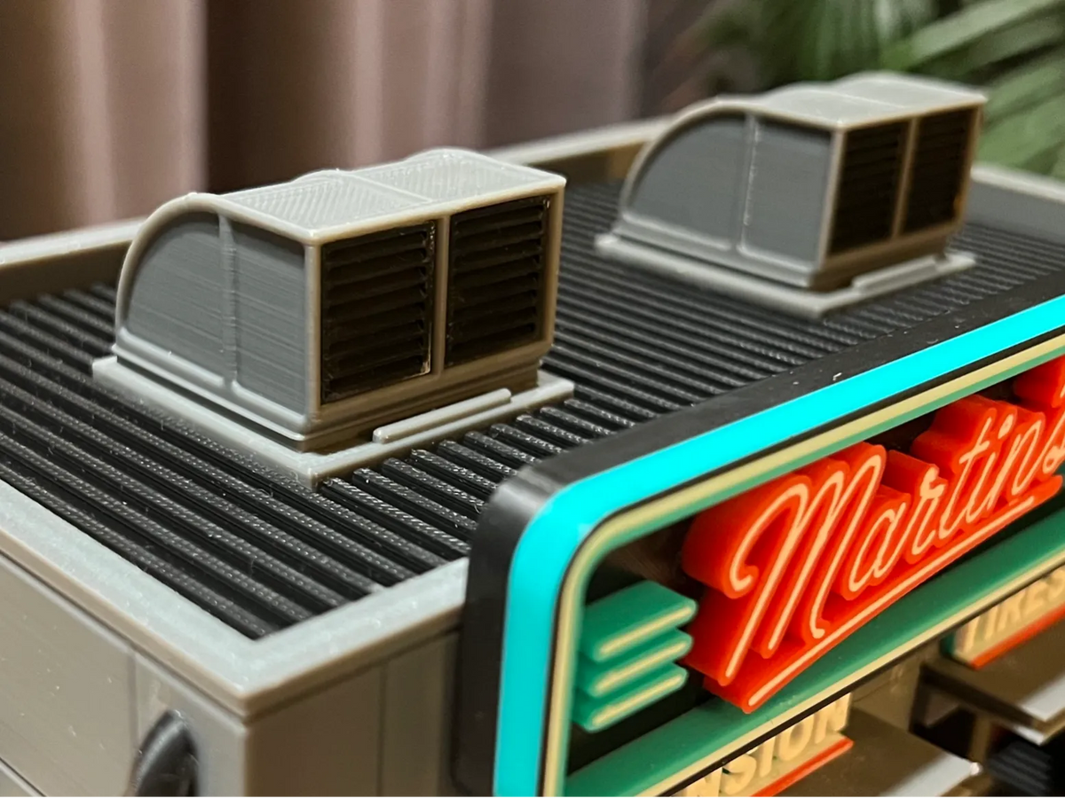 Accessoires industriels pour Diorama de garage 1:64 - Auto Print