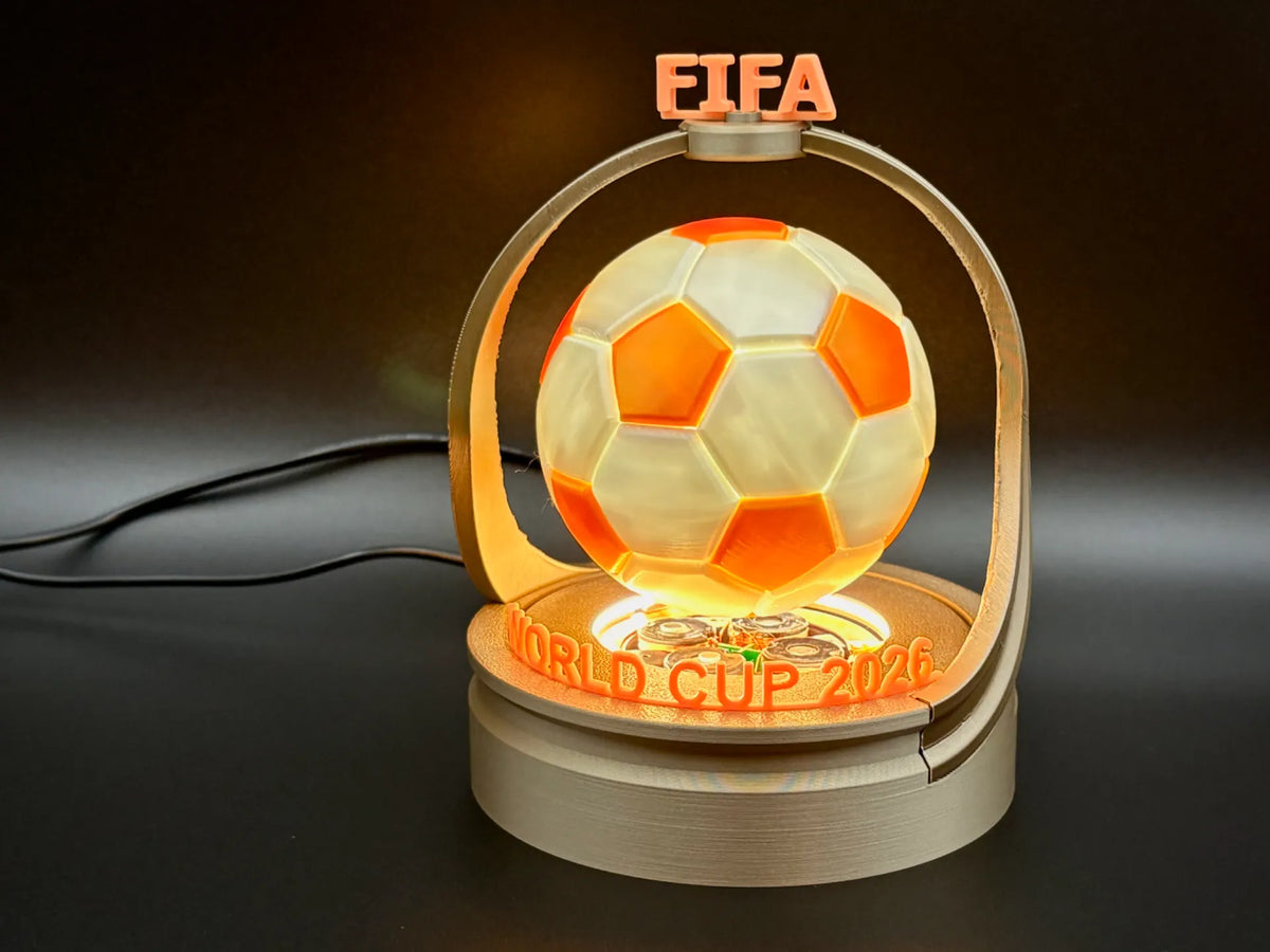 Trophée de football lévitant : Coupe du Monde 2026 - Sport Print