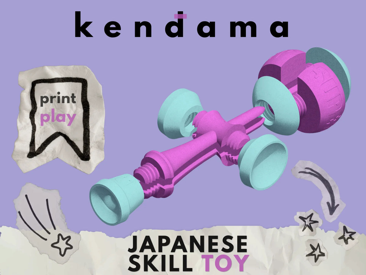 Kendama - jouet d'adresse japonais - Jeux Print