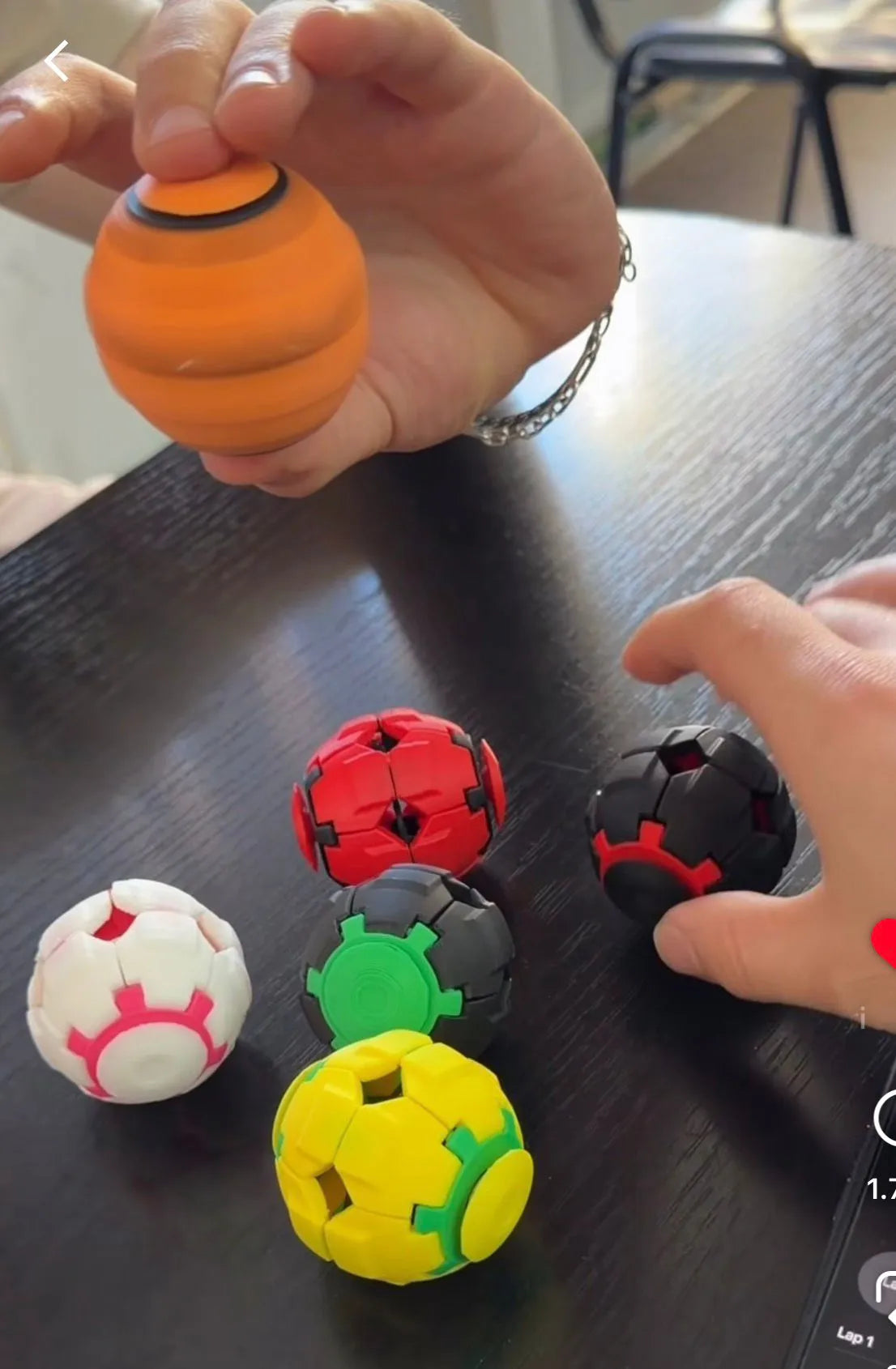Squspi (anti-stress, balle molle et toupie) - Jeux Print