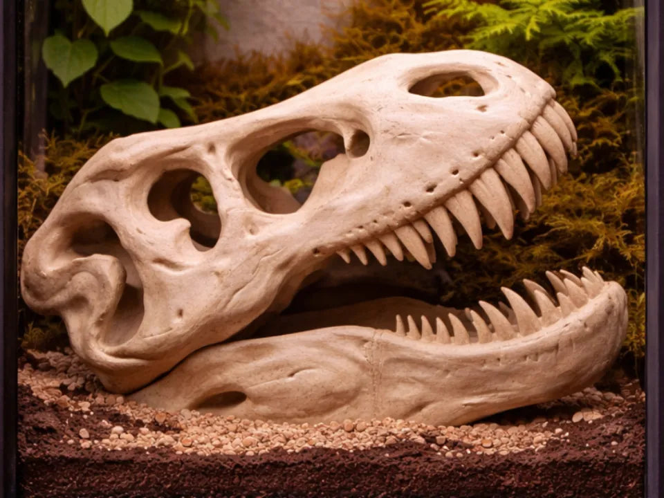 Le crâne de T-Rex : Reptile, Arachnide, Cachette de serpent - Pet Print
