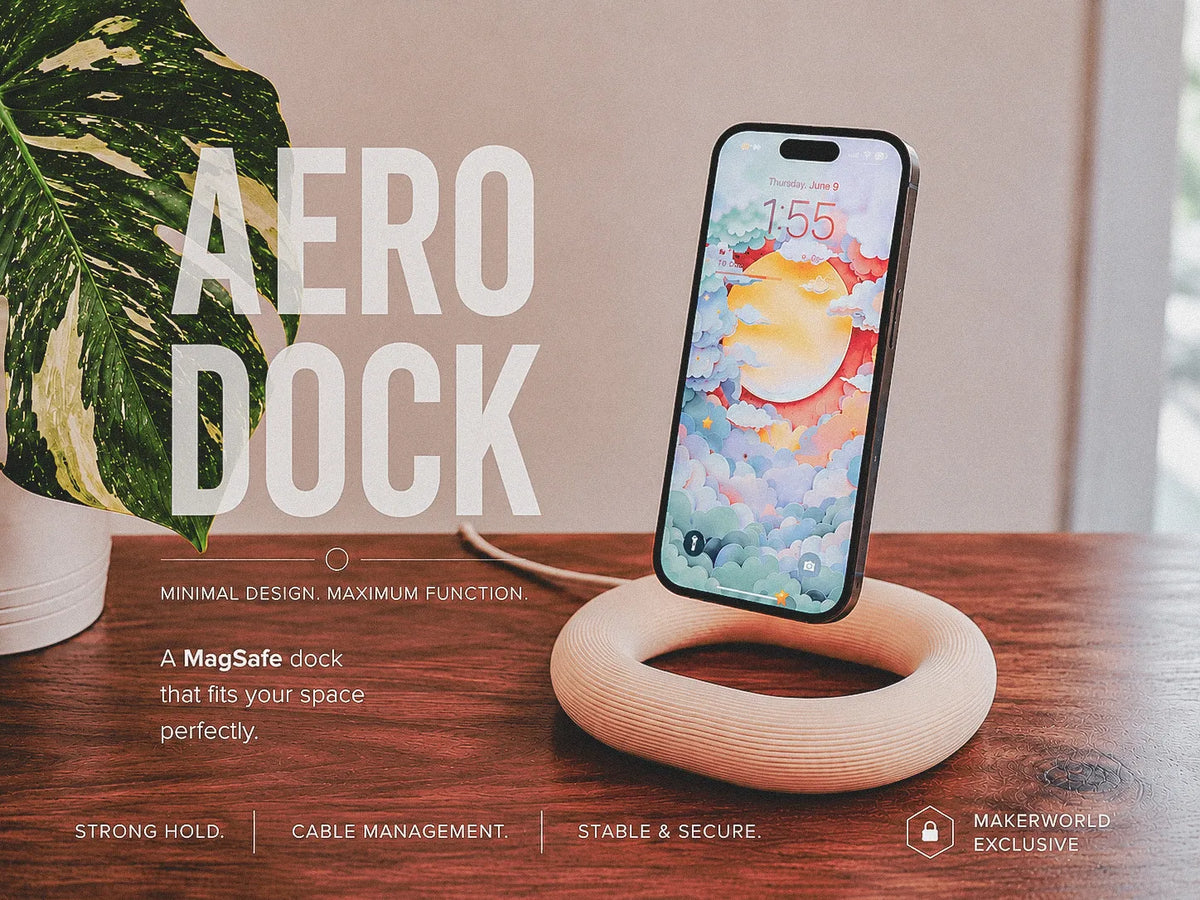 Aero Dock Chargeur MagSafe - Tech Print