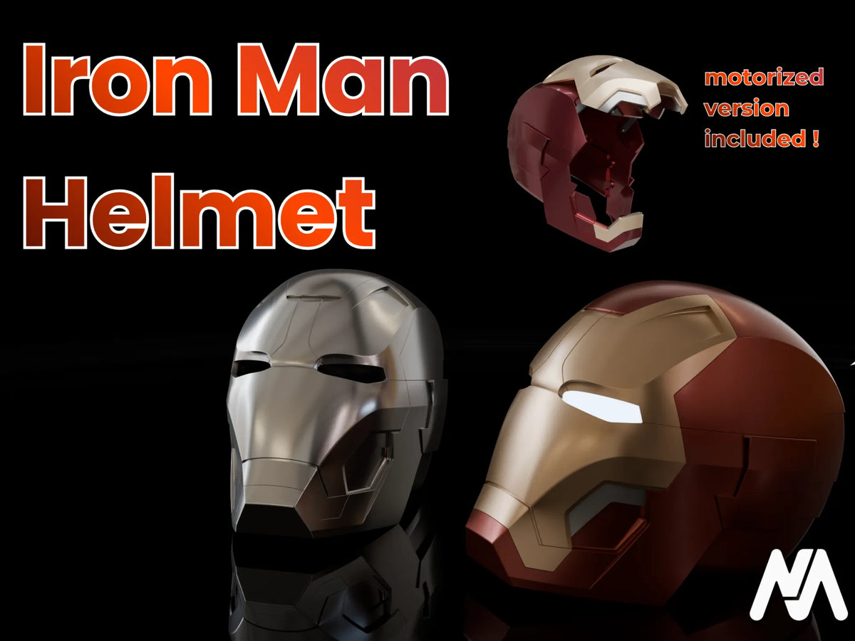 Casque Iron Man motorisé - Cosplay Print