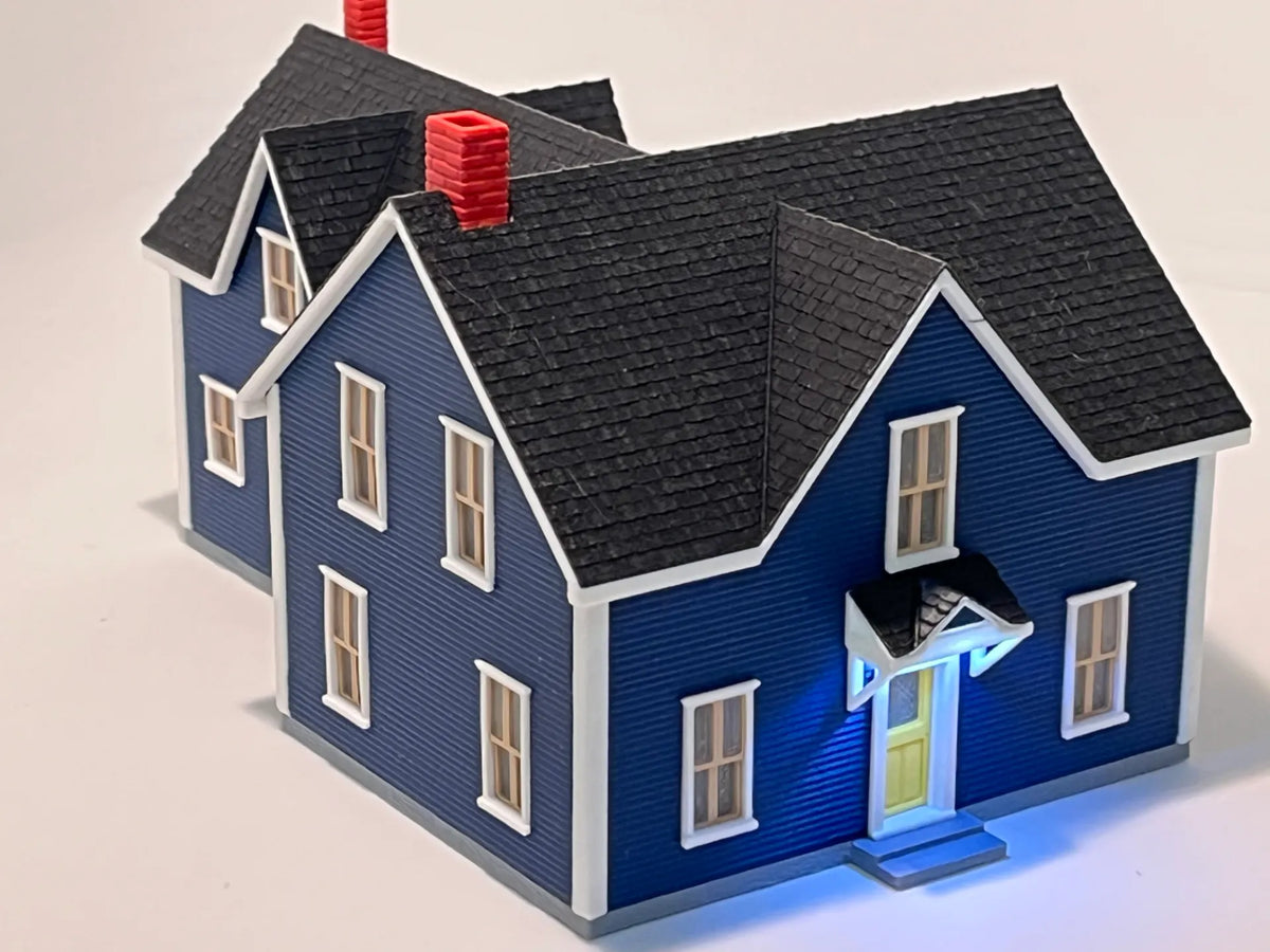 Maison de ferme - Échelle HO et N - Maquette Print