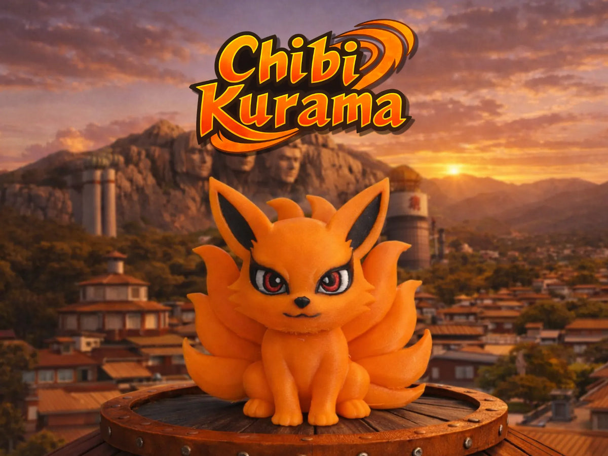 Chibi Kurama (renard à neuf queues) - Cosplay Print