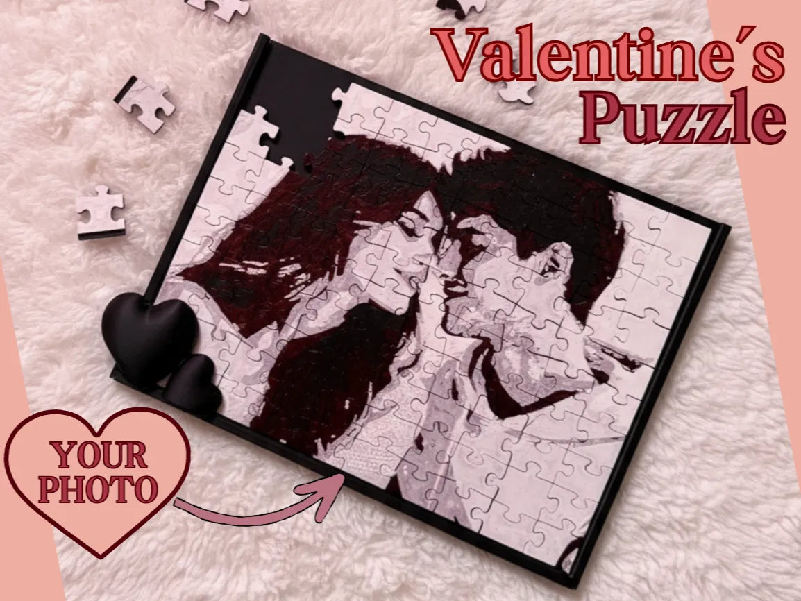 Puzzle personnalisé de 100 pièces / Photo personnalisée - Bébé Print