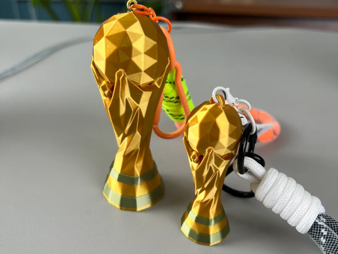 Porte-clés / Pendentif de sac Coupe du Monde style Lowpoly - Bijoux Print