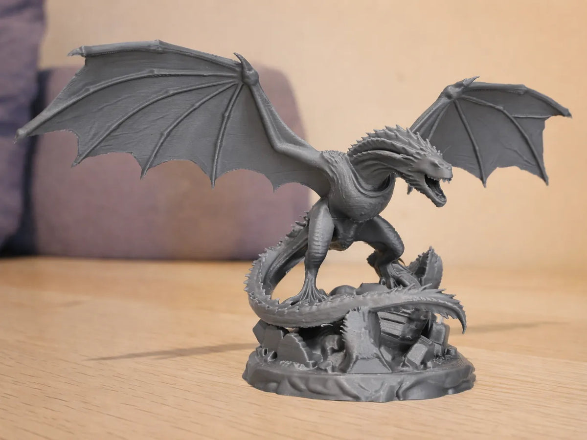 Drogon : La Terreur Noire – Game of Thrones – modèle 2 - Geek Print