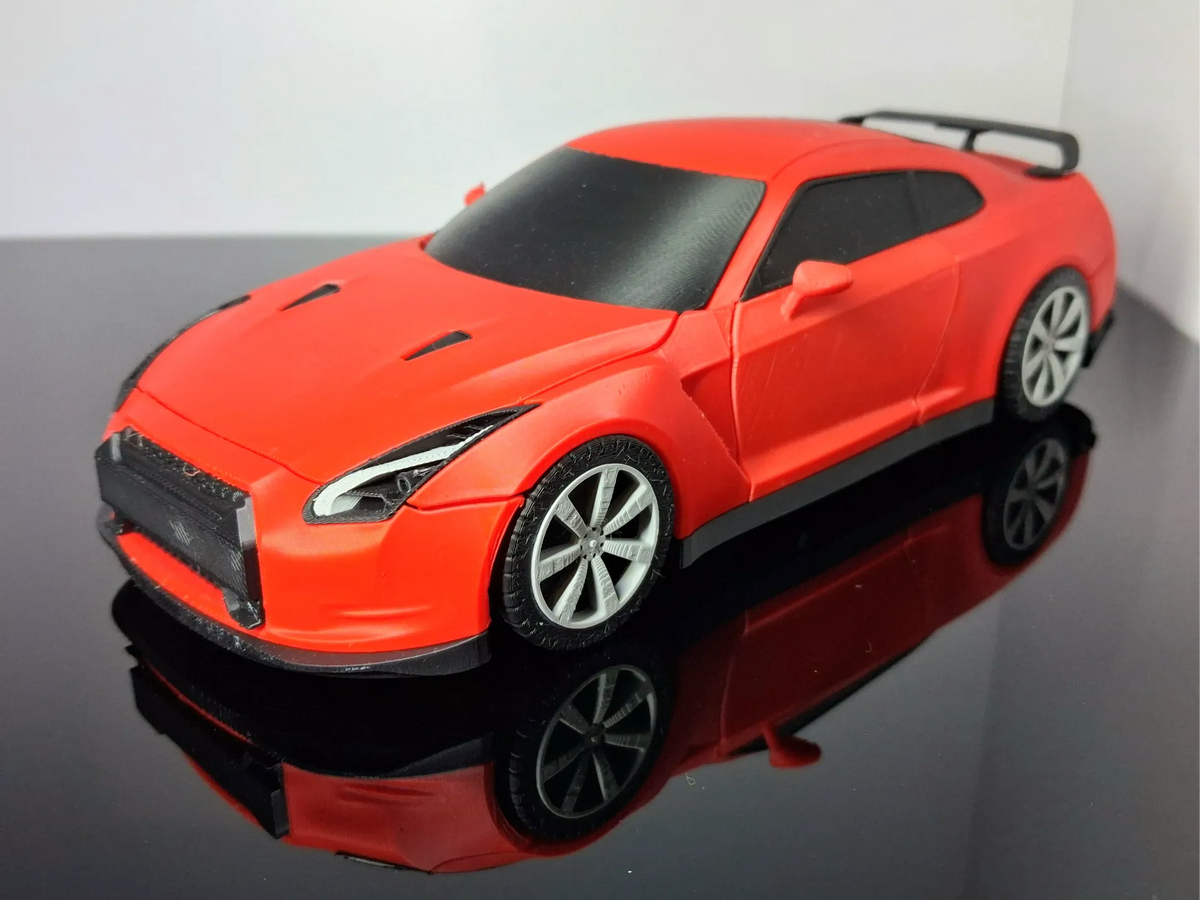 Modèle réduit de voiture gt-r r35 1/24 - Auto Print
