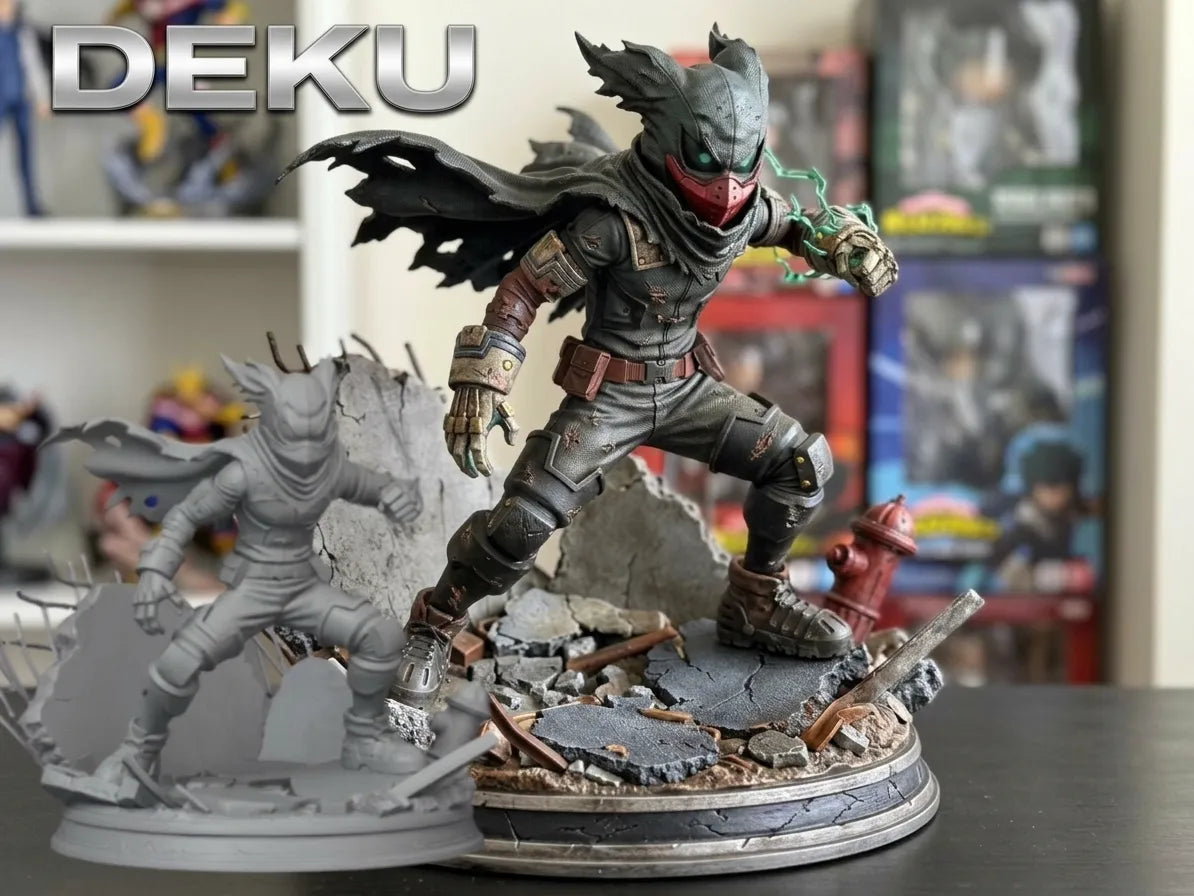 Deku vigilante, my hero academia - Figurine Print