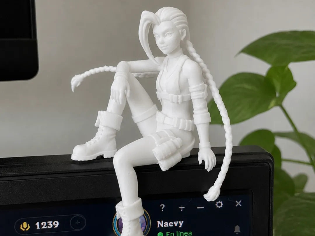Jinx Monitor Buddy – Figurine de bureau pour joueur - Figurine Print