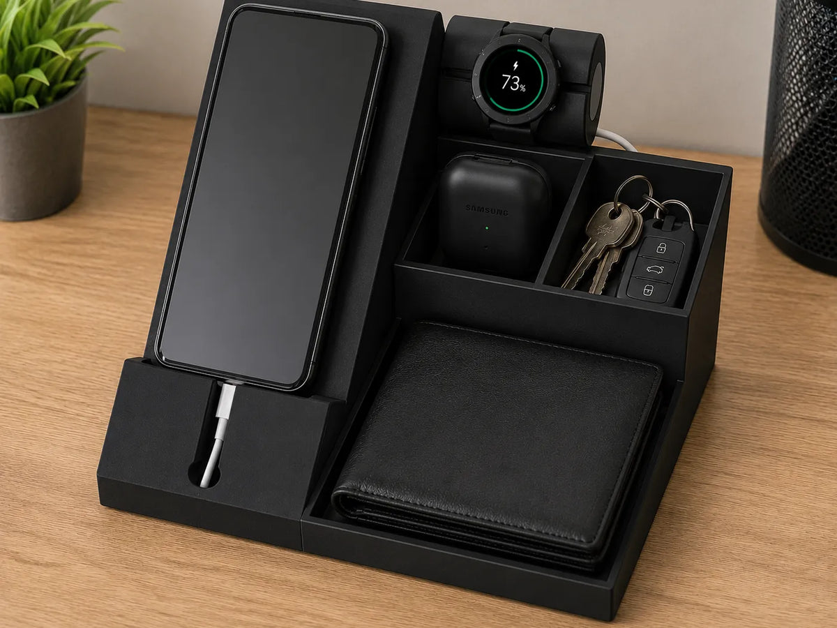SnapDock – Station de recharge et organiseur de bureau - Tech Print