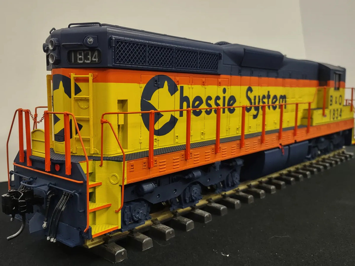 Locomotive EMD SD7/9 à l'échelle 1:29 et à voie G - Maquette Print