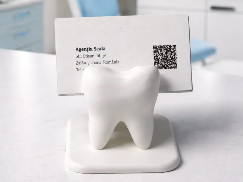Porte-cartes de visite de dentiste - Cadeau Print