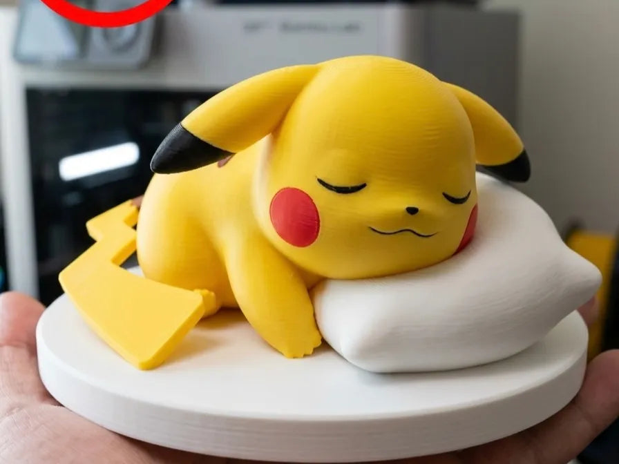 Pikachu endormi - Pokémon - Geek Print