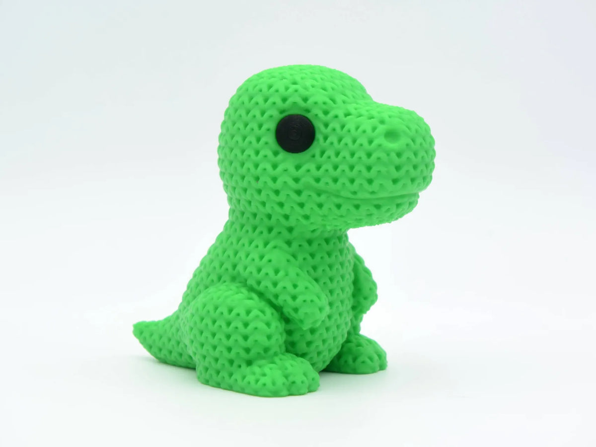 Dinosaure T-Rex Tricoté - Maquette Print