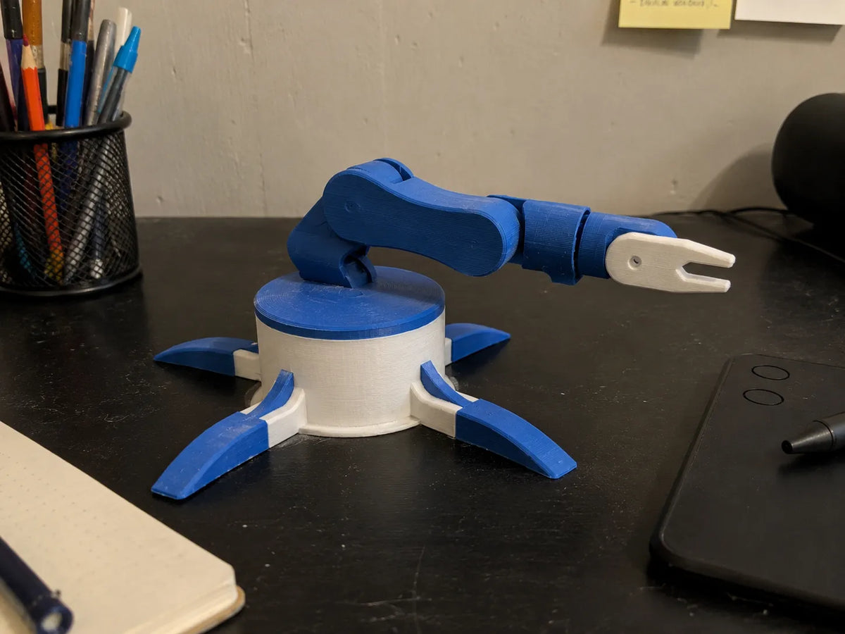 Bras Robotique 5DOF avec Arduino et Servos SG90 - Science Print