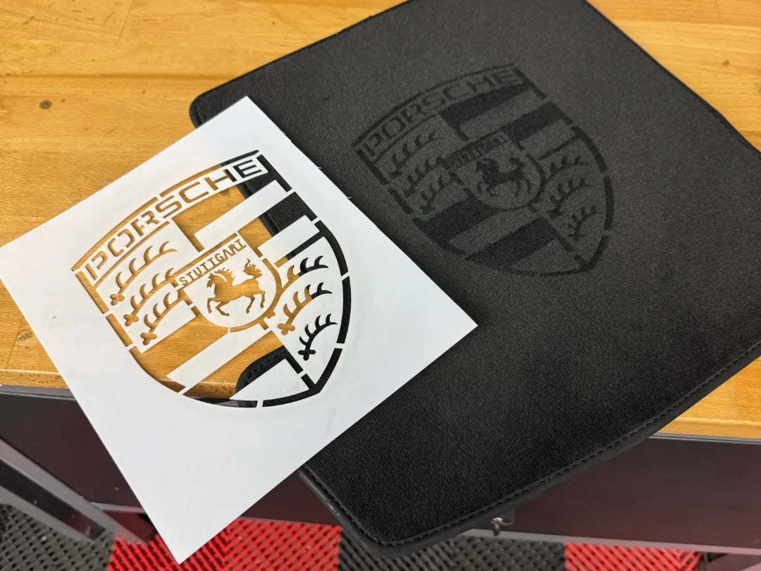 Pochoir Porsche - Detailing - Auto Print