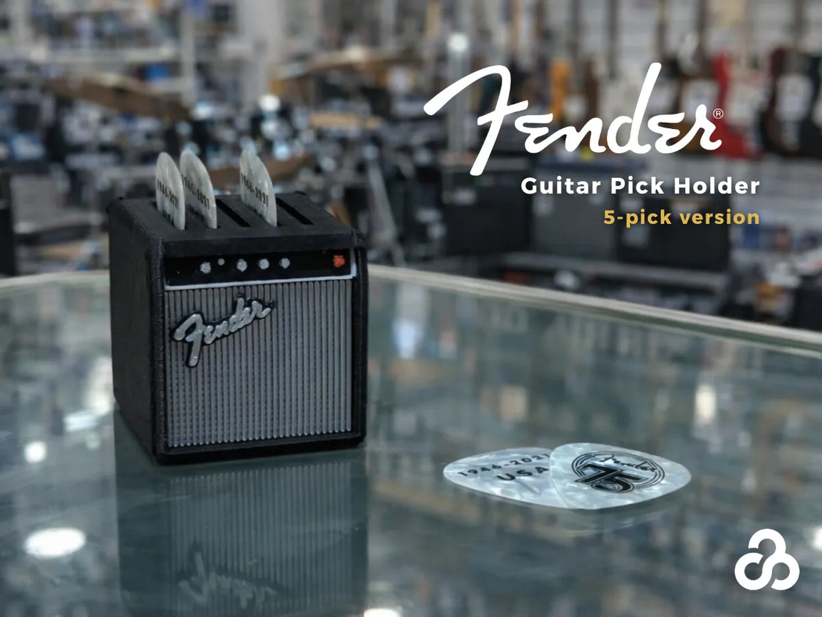 Support pour médiators Fender Frontman – 5 médiators - Music Print
