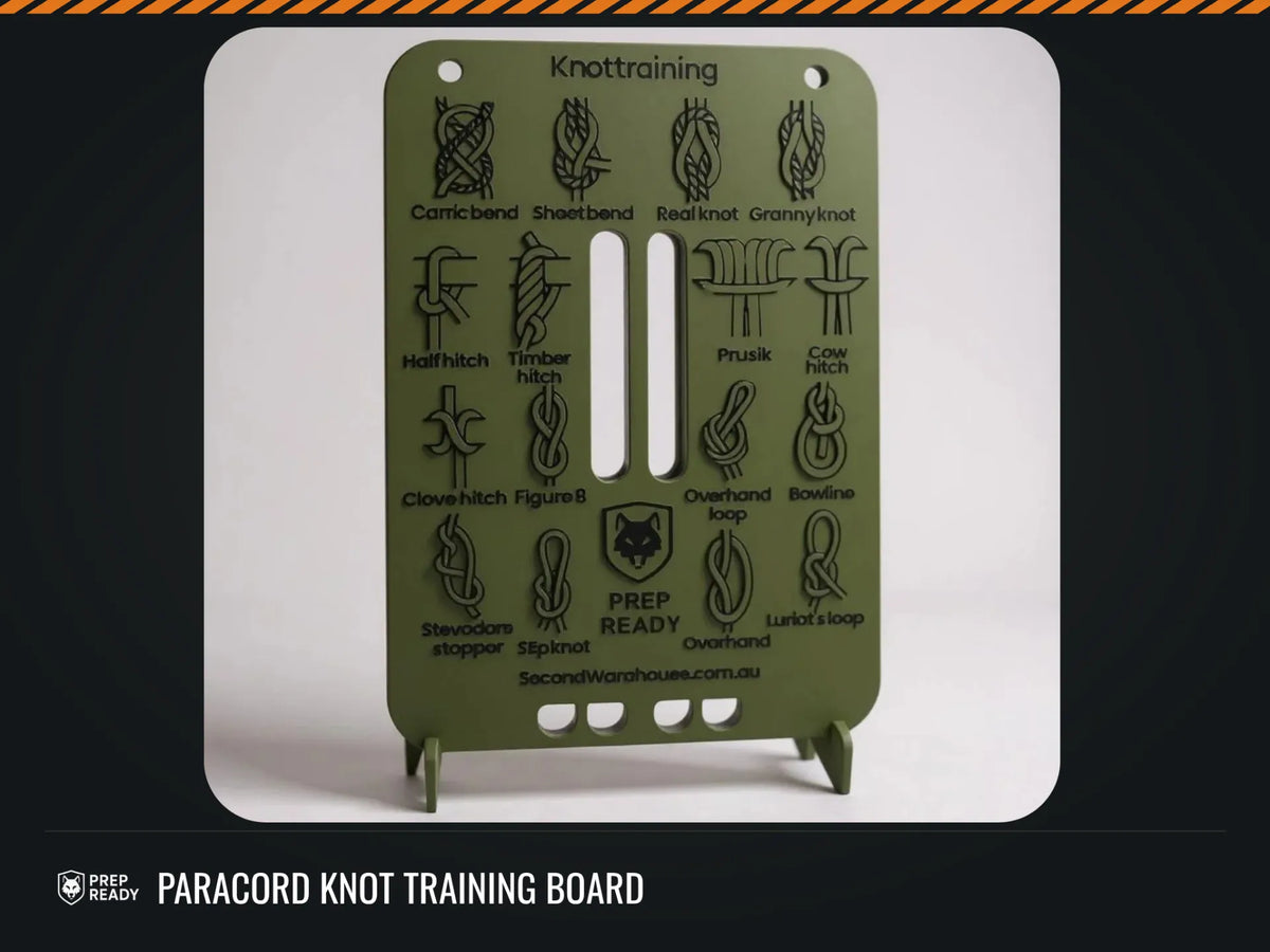 Plateau d'entraînement aux nœuds de paracorde - Outdoor Print